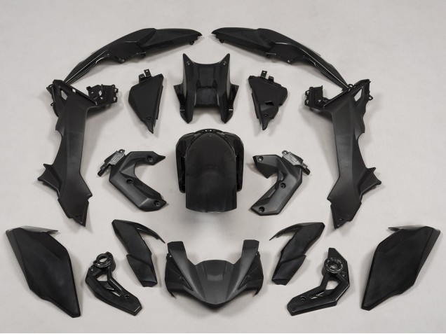 Beste Kawasaki Ninja Z650 Motorrad Verkleidung 2017-2019 - Matt Schwarz