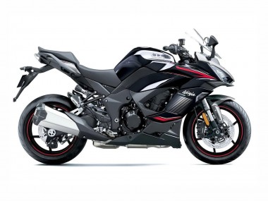 Beste Kawasaki Z1000SX Motorrad Verkleidung 2020-2025 - Schwarz Silber Ninja
