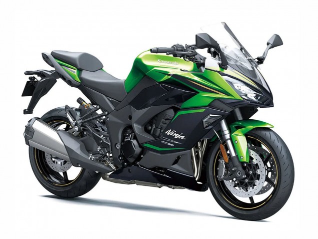 Beste Kawasaki Z1000SX Motorrad Verkleidung 2020-2025 - Schwarz Grun Ninja