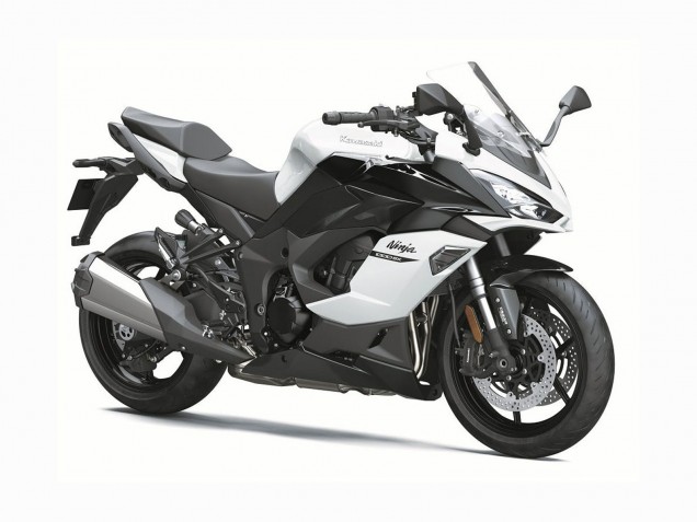 Beste Kawasaki Z1000SX Motorrad Verkleidung 2020-2025 - Weiss Schwarz Ninja