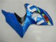 Beste Suzuki GSXR 1000 Motorrad Verkleidung Kit 2009-2016 - Blau Grun Weiss