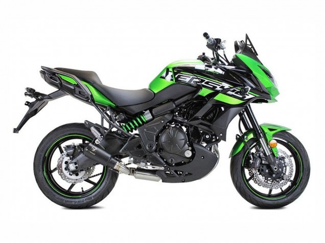 Beste Kawasaki Versys 650 Motorrad Verkleidung 2015-2020 - Grun Schwarz