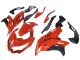 Beste Kawasaki Versys 650 Motorrad Verkleidung 2015-2021 - Rot Matt Schwarz