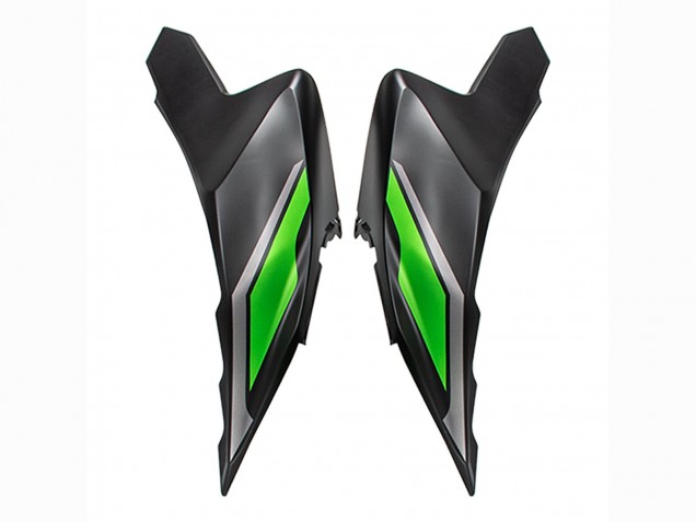 Beste Kawasaki Versys 650 Motorrad Verkleidung 2021-2024 - Grun Glanzendes Schwarz