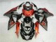 Beste Suzuki GSXR 1000 Motorrad Verkleidung 2009-2016 - Orange Glanzendes Schwarz