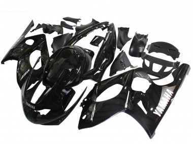 Beste Yamaha YZF600R Thundercat Motorrad Verkleidung 1996-2007 - Glanzendes Schwarz