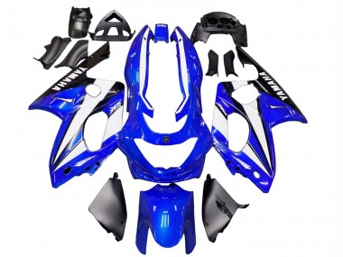 Beste Yamaha YZF600R Thundercat Motorrad Verkleidung 1996-2007 - Blau Weiss Schwarz