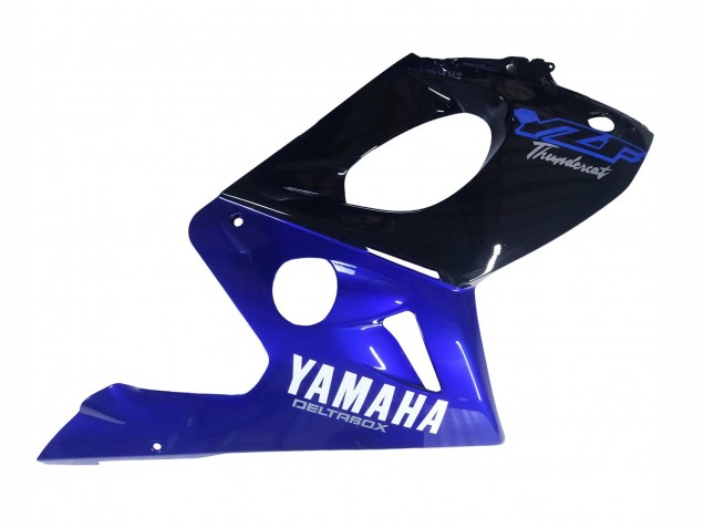 Beste Yamaha YZF600R Thundercat Motorrad Verkleidung 1996-2007 - Blau Glanzendes Schwarz