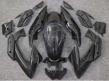 Beste Yamaha XJ6 Motorrad Verkleidung 2009-2012 - Schwarze Carbonfaser