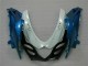 Beste Suzuki GSXR 1000 Abs Verkleidungen Kit 2009-2016 - Weiss Blau Schwarz