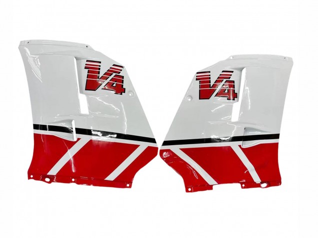 Beste Yamaha RZV500 / RD500 Motorrad Verkleidung 1985-1987 - Weiss Rot Schwarz