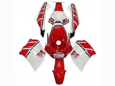 Beste Yamaha RZV500 / RD500 Motorrad Verkleidung 1985-1987 - Weiss Rot Schwarz