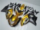 Beste Suzuki GSXR 1000 Motorrad Verkleidung 2009-2016 - Gold Matt Schwarz