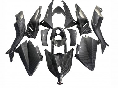 Beste Yamaha TMAX530 Motorrad Verkleidung 2012-2014 - Schwarze Carbonfaser
