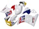 Beste Suzuki RG400 RG500 RG400/500 Motorrad Verkleidung 1984-1987 - Weiss Rot Blau Gelb Motul Michelin Pepsi