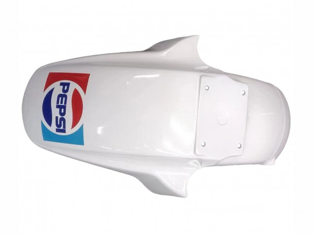 Beste Suzuki RG400 RG500 RG400/500 Motorrad Verkleidung 1984-1987 - Weiss Rot Blau Gelb Motul Michelin Pepsi