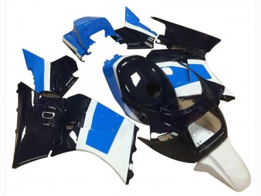 Beste Suzuki RG400 RG500 RG400/500 Motorrad Verkleidung 1984-1987 - Blau Weiss Schwarz