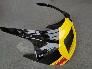 Beste Suzuki RG400 RG500 RG400/500 Motorrad Verkleidung 1984-1987 - Rot Gelb Schwarz 7