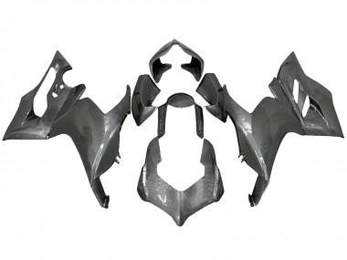 Beste Ducati Panigale V2 Motorrad Verkleidung 2020-2024 - Schwarzer Carbonfaser Stil