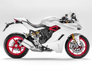 Beste Ducati Supersport 939/939S Motorrad Verkleidung 2017-2022 - Weiss