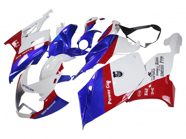 Beste BMW K1200S Abs Verkleidungen 2005-2010 - Weiss Rot Blau