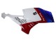Beste BMW K1200S Abs Verkleidungen 2005-2010 - Weiss Rot Blau