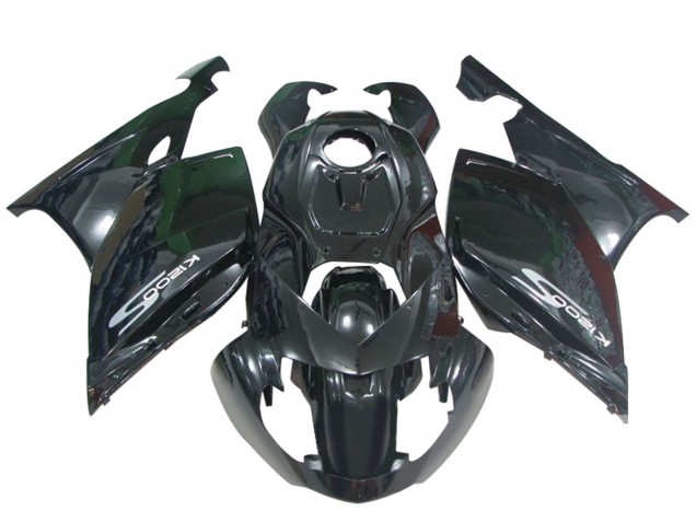 Beste BMW K1200S Motorrad Verkleidung 2005-2010 - Glanzendes Schwarz