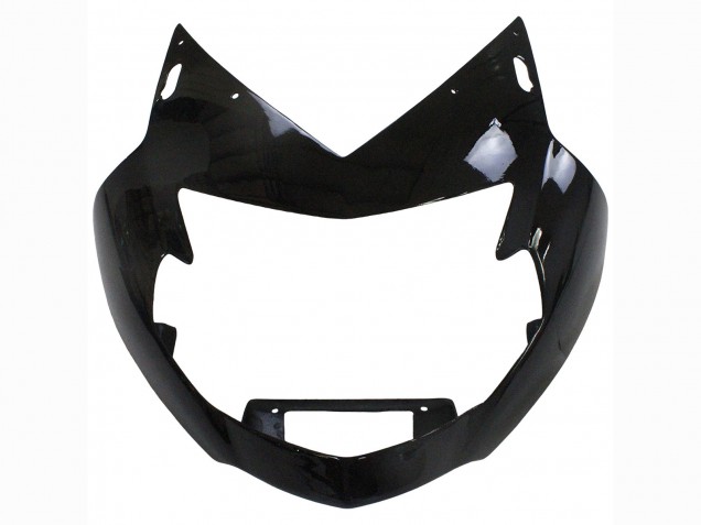 Beste BMW K1200S Motorrad Verkleidung 2005-2010 - Glanzendes Schwarz Matt Schwarz Blau Linie