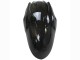 Beste BMW K1200S Motorrad Verkleidung 2005-2010 - Glanzendes Schwarz Matt Schwarz Blau Linie