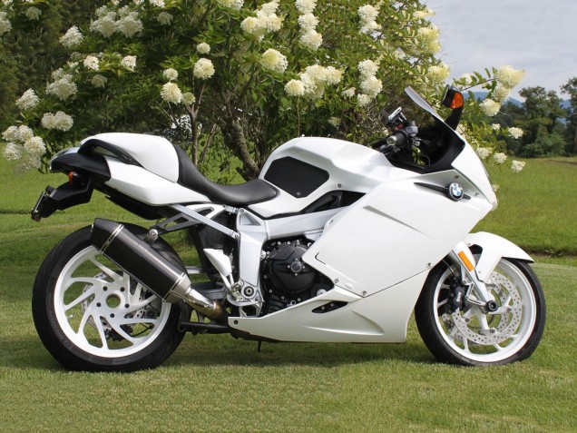 Beste BMW K1200S Motorrad Verkleidung 2005-2010 - Weiss