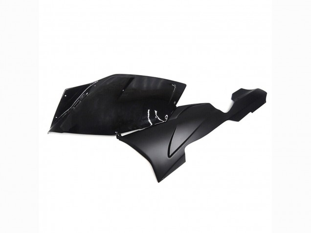 Beste BMW K1200S Motorrad Verkleidung 2005-2010 - Glanzendes Schwarz Matt Schwarz