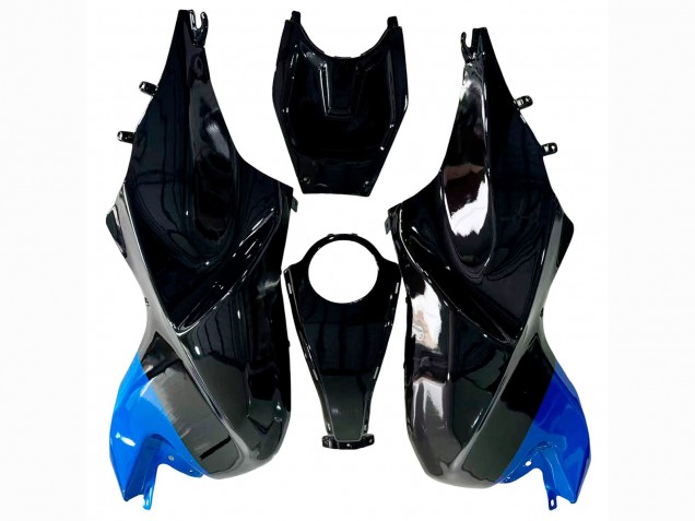 Beste BMW K1200S Motorrad Verkleidung 2005-2010 - Silber Blau Schwarz