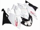 Beste BMW K1200S Motorrad Verkleidung 2005-2010 - Weiss Glanzendes Schwarz
