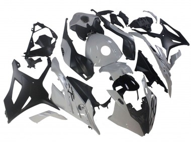 Beste BMW S1000RR Motorrad Verkleidung 2023-2024 - Nardo Grau Matt Schwarz
