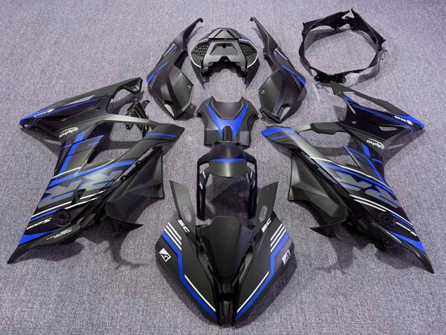 Beste BMW S1000RR Motorrad Verkleidung 2019-2022 - Schwarz Blau