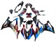 Beste BMW S1000RR Motorrad Verkleidung 2019-2022 - Weiss Blau Rot Schwarz