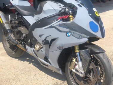 Beste BMW S1000RR Motorrad Verkleidung 2009-2014 - Nardo Grau