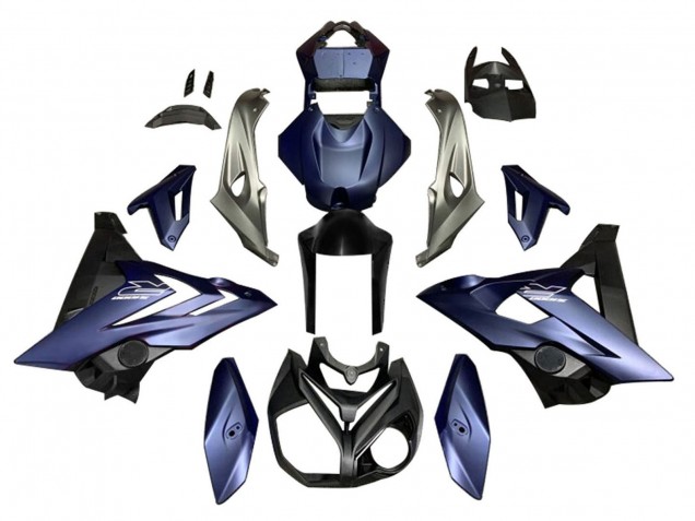 Beste BMW S1000R Motorrad Verkleidung 2014-2016 - Matt Dunkel Blau