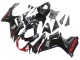 Beste Suzuki GSXR 600 / GSXR 750 Motorrad Verkleidung 2011-2024 - Schwarz Grau Rot Linie