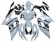 Beste Suzuki GSXR 1000 Motorrad Verkleidung 2005-2006 - Weiss Schwarz