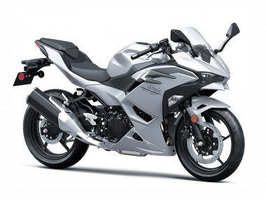 Beste Kawasaki Ninja 500 EX500R Motorrad Verkleidung 2024-2025 - Metallisch Silber Ninja