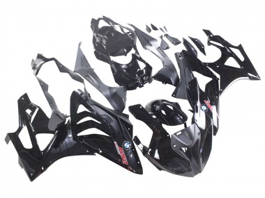 Beste BMW S1000RR Motorrad Verkleidung 2009-2014 - Glanzendes Schwarz