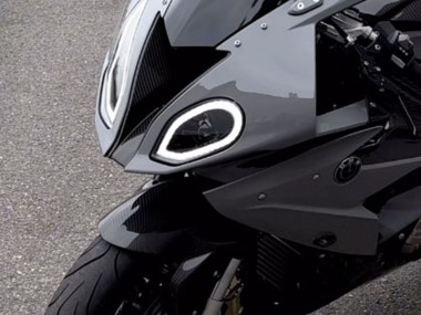 Beste BMW S1000RR Motorrad Verkleidung 2015-2016 - Grau Carbonfaser