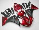 Beste Yamaha YZF 1000 R1 Motorrad Verkleidung 2009-2011 - Rot Matt Schwarz
