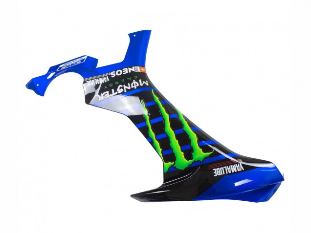 Beste Yamaha YZF 1000 R1 Motorrad Verkleidung 2015-2019 - Blau Matt Schwarz Grun Monster ENEOS