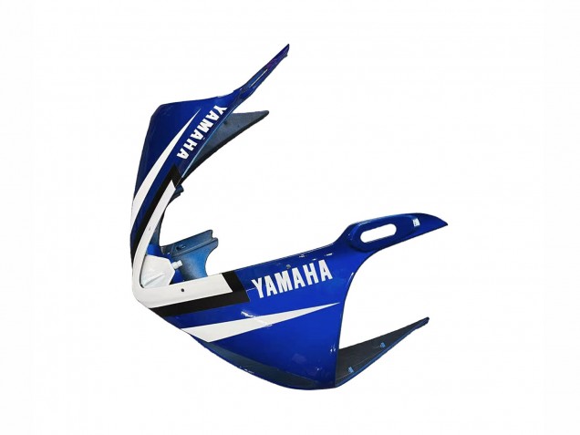 Beste Yamaha YZF R6S Motorrad Verkleidung 2006-2009 - Blau Weiss Glanzendes Schwarz Yamalube
