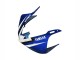 Beste Yamaha YZF R6S Motorrad Verkleidung 2006-2009 - Blau Weiss Glanzendes Schwarz Yamalube