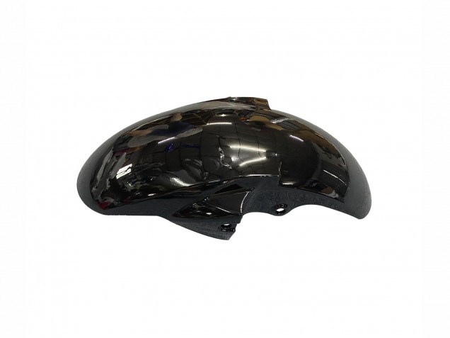 Beste Yamaha YZF R6S Motorrad Verkleidung 2006-2009 - Glanzendes Schwarz Gold Aufkleber
