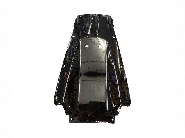 Beste Yamaha YZF R6S Motorrad Verkleidung 2006-2009 - Glanzendes Schwarz Gold Aufkleber