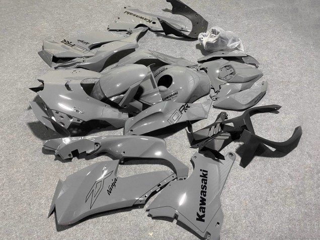 Beste Kawasaki ZX10R Motorrad Verkleidung 2021-2025 - Grau Ninja